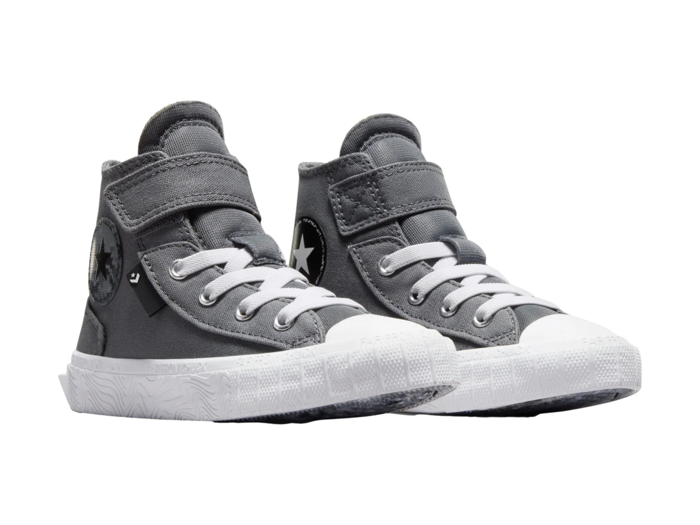 Tenis Converse Chuck Taylor Alt Star Hi Gris para Niño