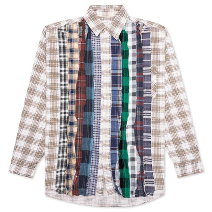 Needles Flannel Shirt Ribbon Shirt Assorted