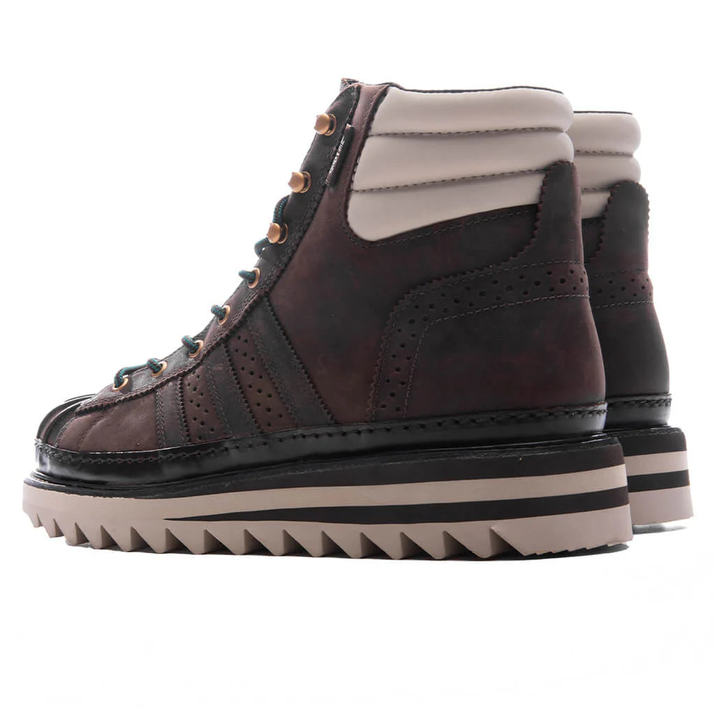 Adidas x CLOT Pro Model By Edison Chen Dark Brown Wonder Beige