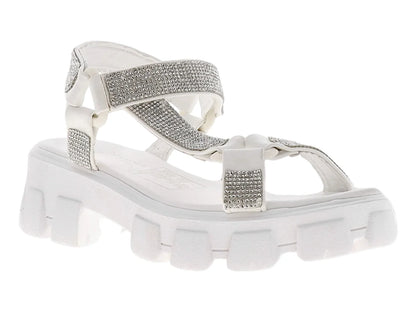 Sandalia Gladiador Furor Blanco para Mujer