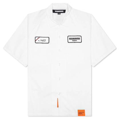 Classic Work S S Shirt 2 White