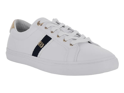 Tenis Tommy Hilfiger In Webbing Court Blanco para Mujer