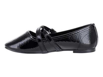 Zapatos Planos 4EVER Charol Negro para Niña