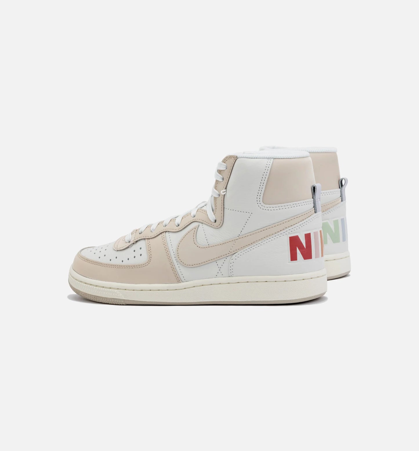Terminator High Be True Mens Lifestyle Shoe Beige White