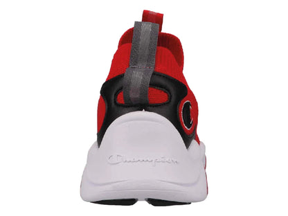 Tenis Champion Laces Rojo y Negro para Hombre