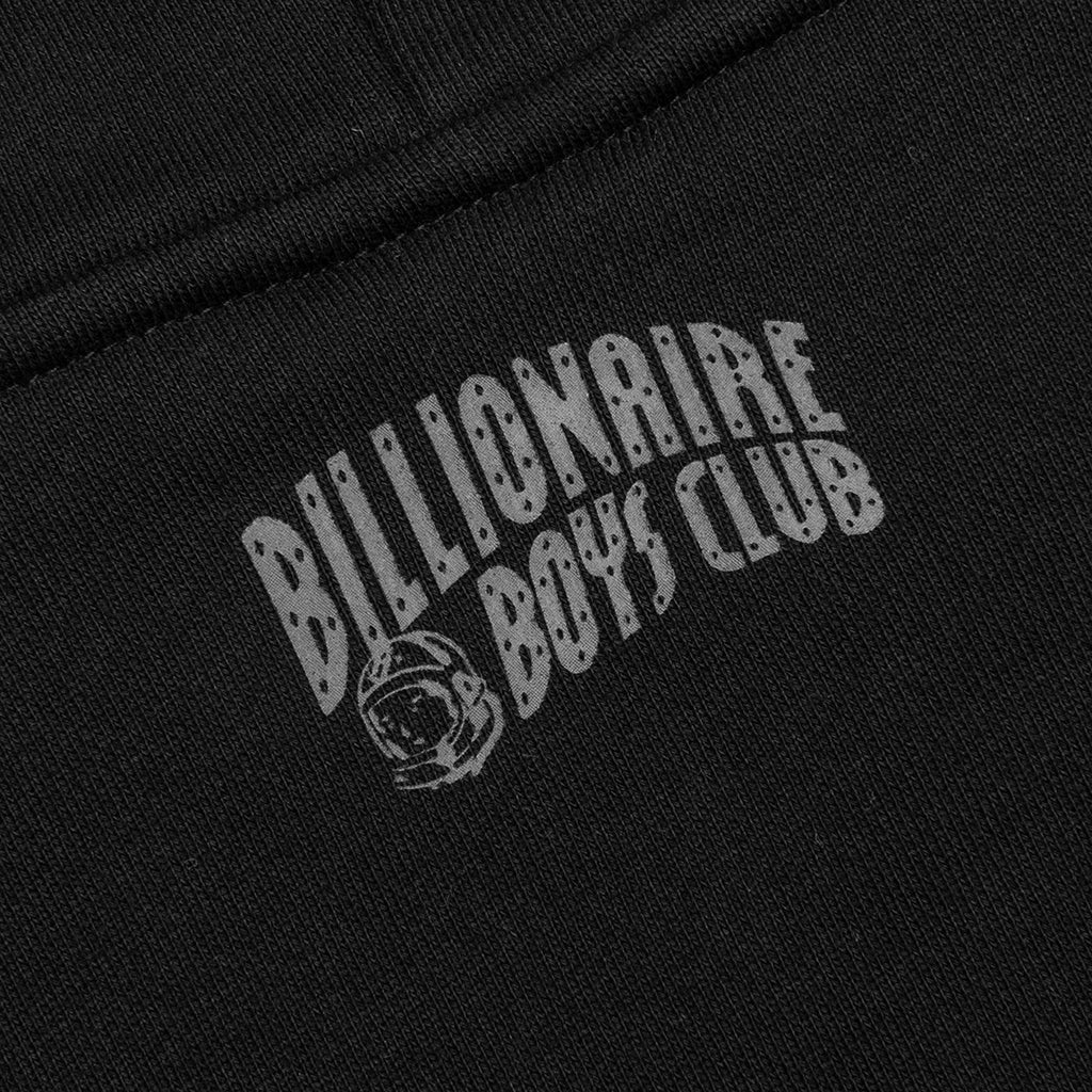 HMU Zip Front Hoodie Black
