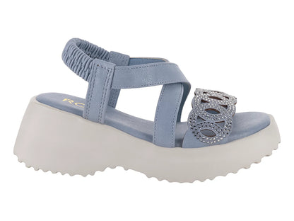 Sandalias ROZE Azul para Niña