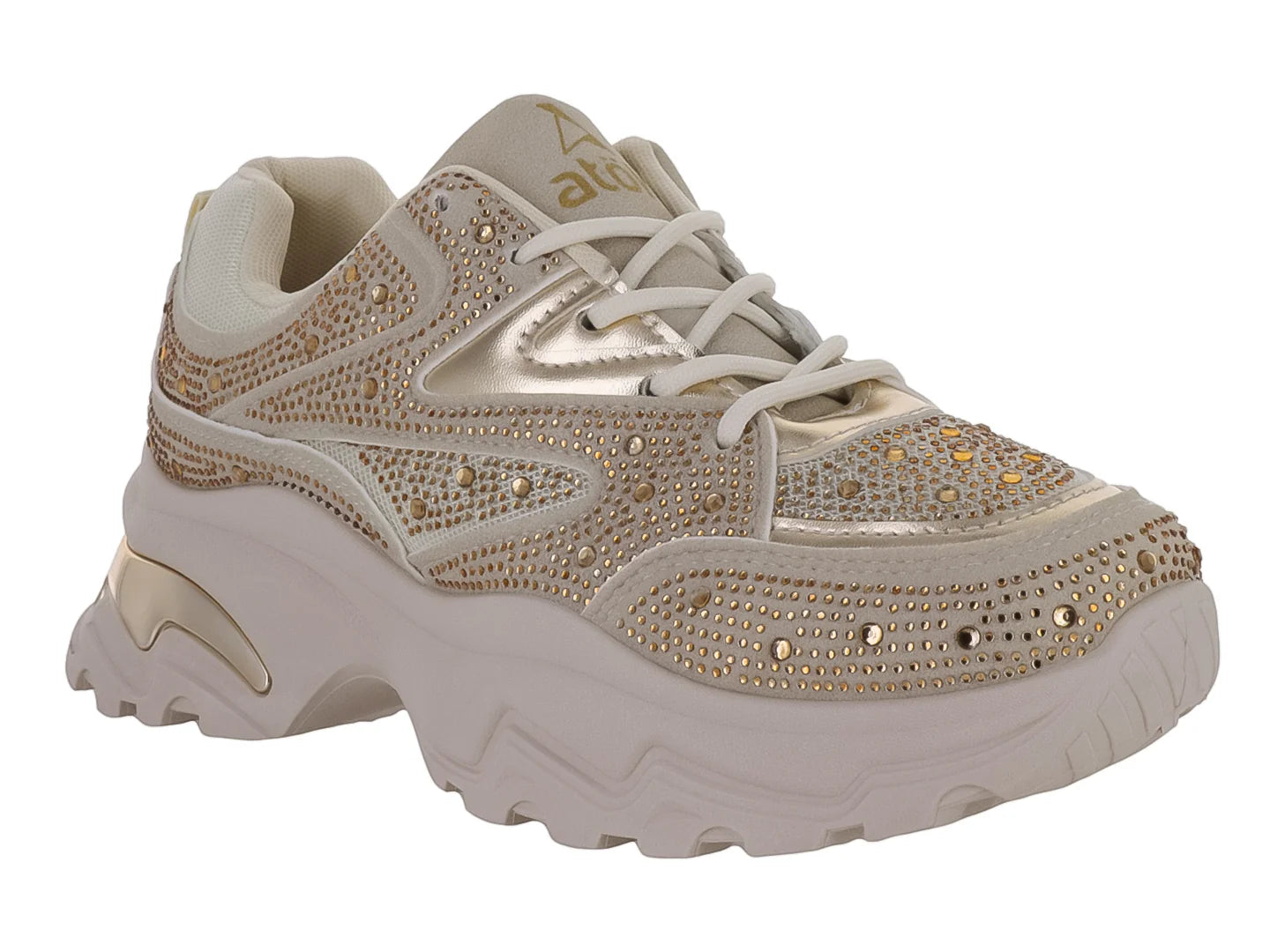 Tenis ATOK Beige para Mujer
