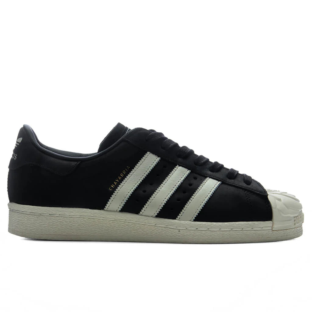 adidas Originals x Willy Chavarria Superstar Rose Core Black Cream White Gold Metallic