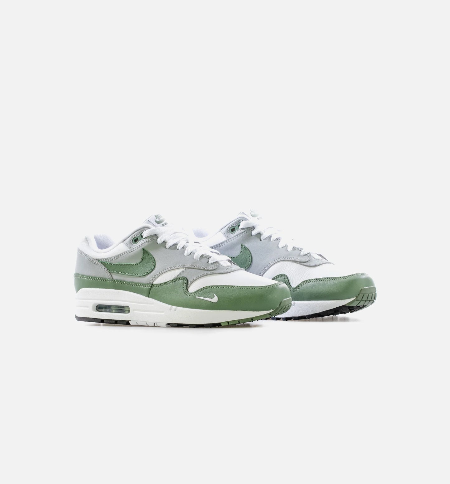Air Max 1 Spiral Sage Mens Lifestyle Shoe White Grey Green