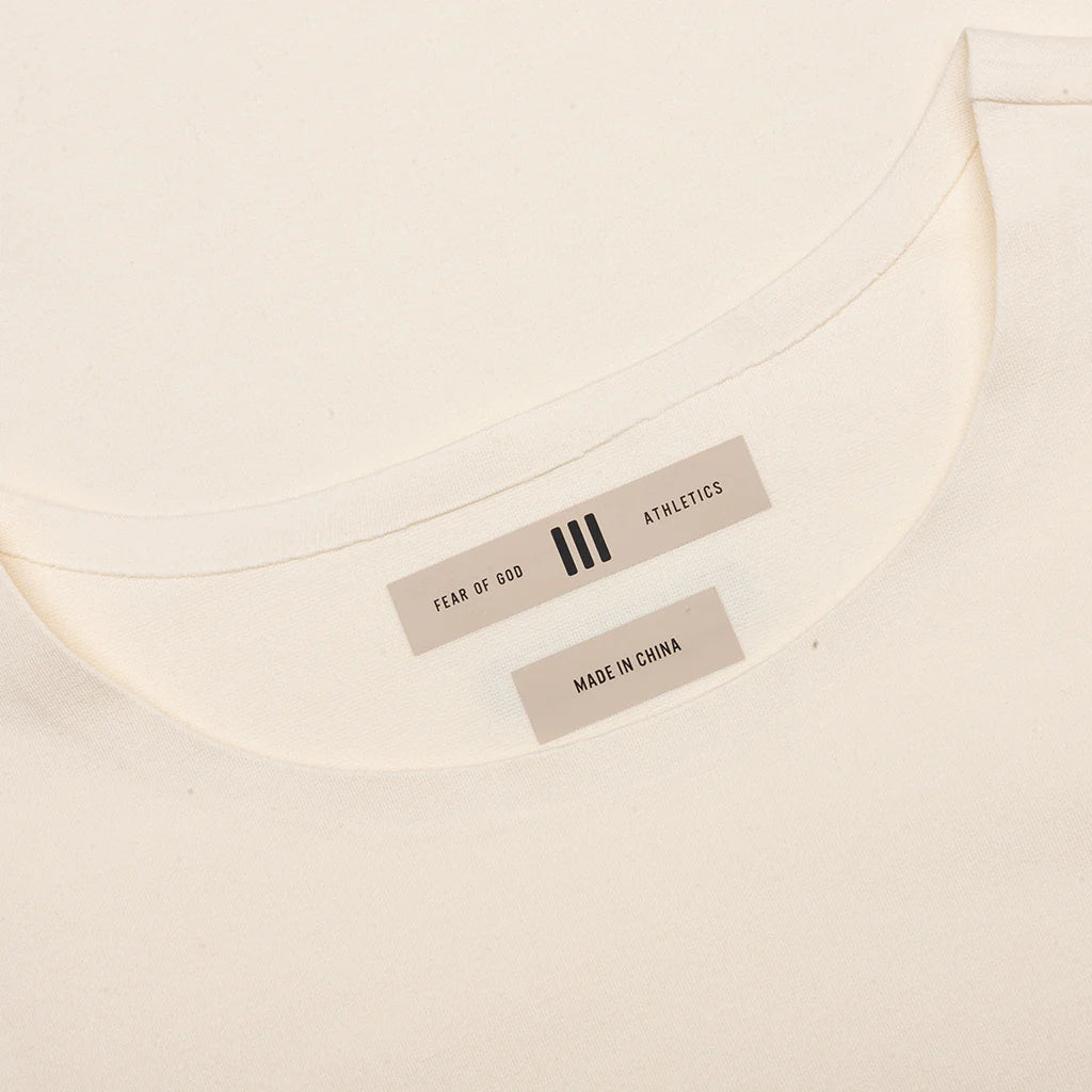 Fear of God Athletics x Adidas Performance Jersey Tee Cream White