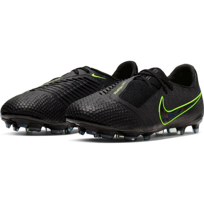 Nike JR Phantom Venom Elite FG Firm Ground Youth Soccer Cleats Black Volt