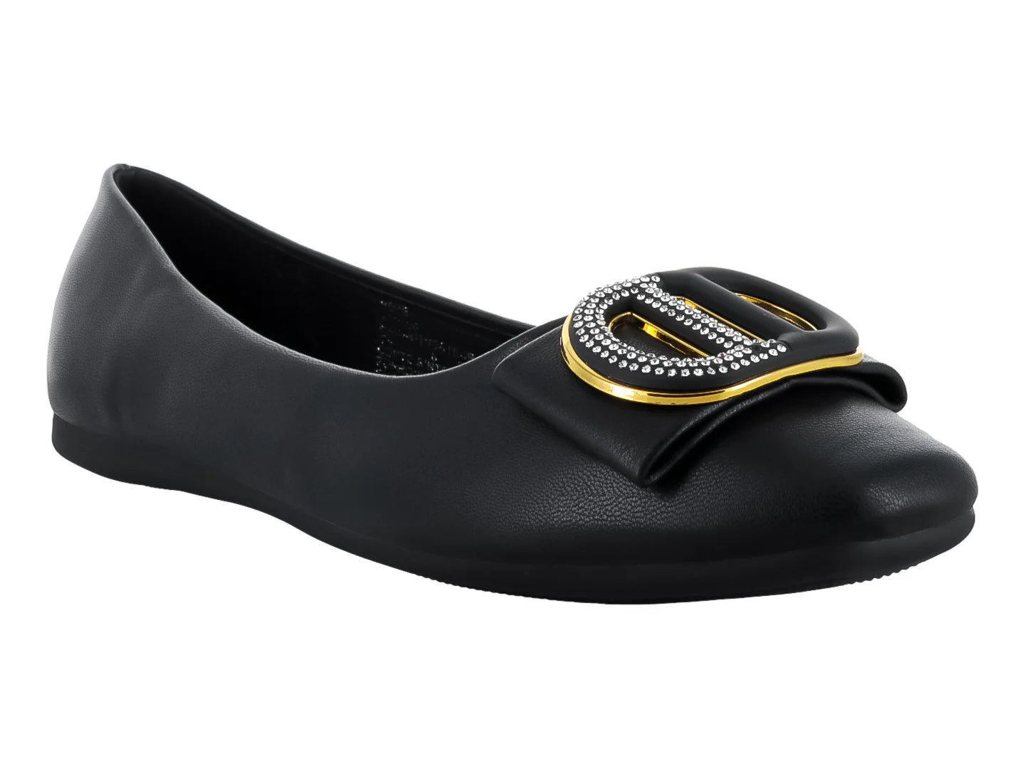 Zapatos Planos ROZE Negro para Mujer