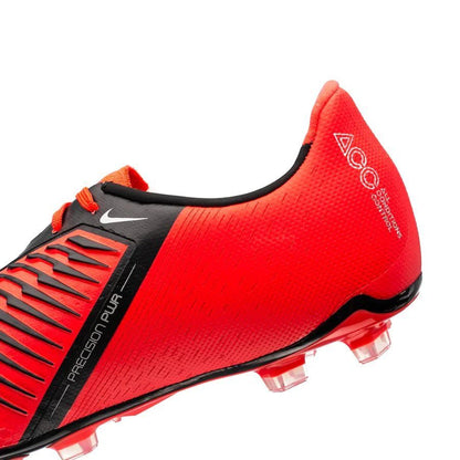 Nike Phantom Venom Elite FG Youth Soccer Cleats Bright Crimson Black Crimson