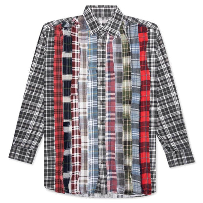 Needles Flannel Shirt Ribbon Shirt Assorted