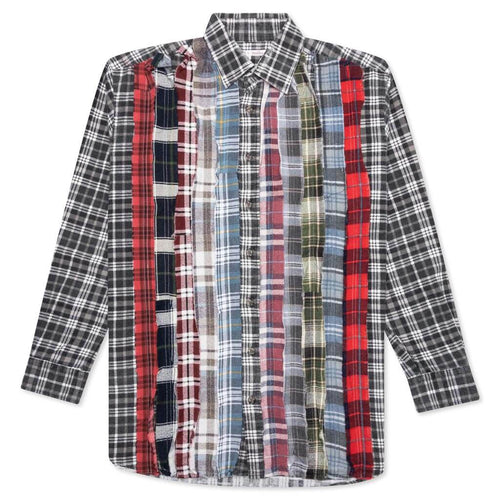 Needles Flannel Shirt Ribbon Shirt Assorted