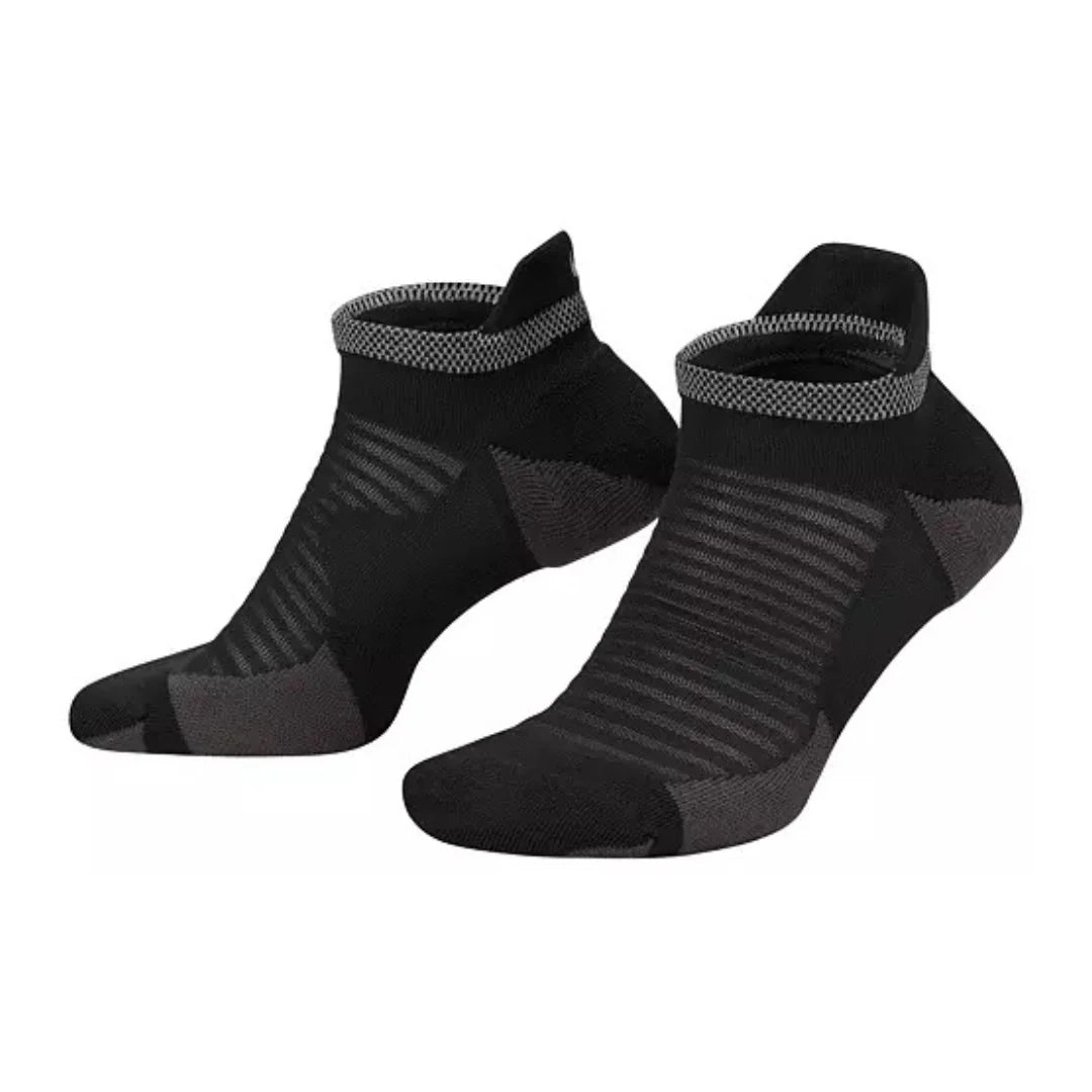 Spark Cushioned No Show Sock - Black