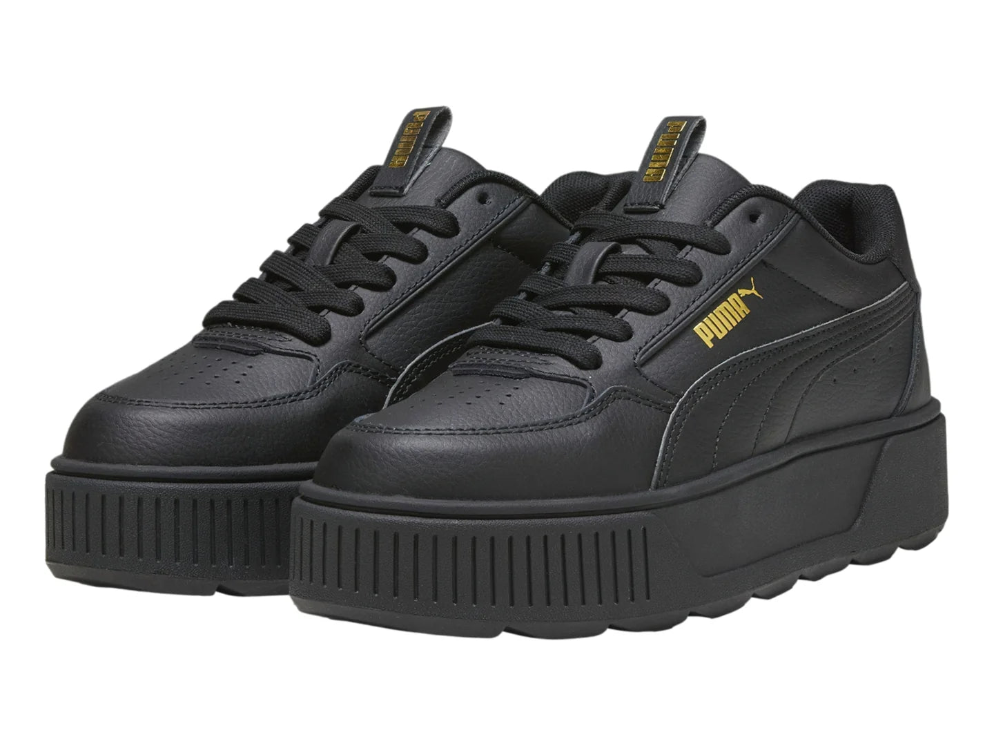 Tenis PUMA Carmen Rebelle Negro con Oro para Mujer