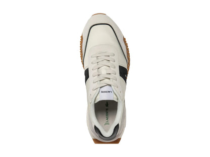Tenis Lacoste L Spin Deluxe Blancos y Negros para Hombre