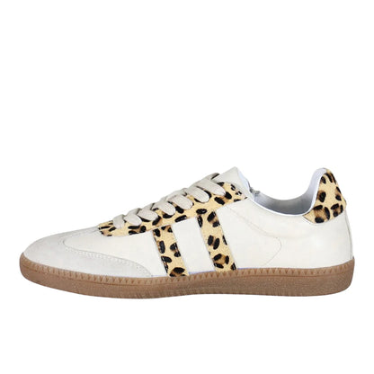 To Paz Leopard Lace Up Sneakers