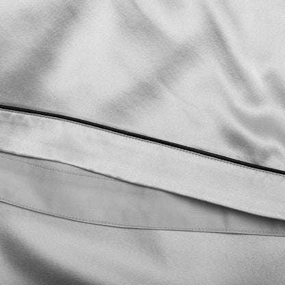 Jean Silk Short Silver