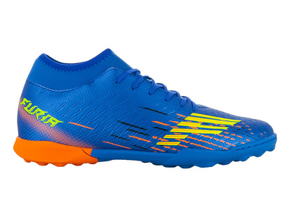 Tenis de Fútbol Furia 1515 Azul y Naranja para Hombre