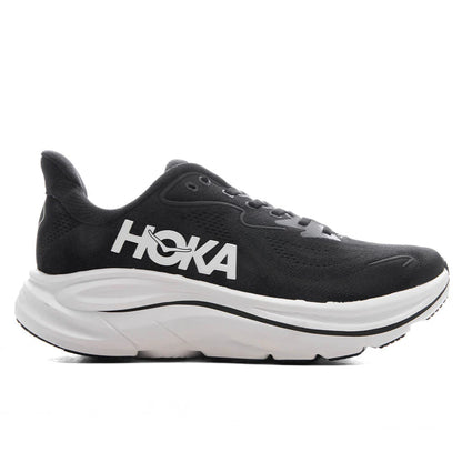 Womens Clifton 10 Black White