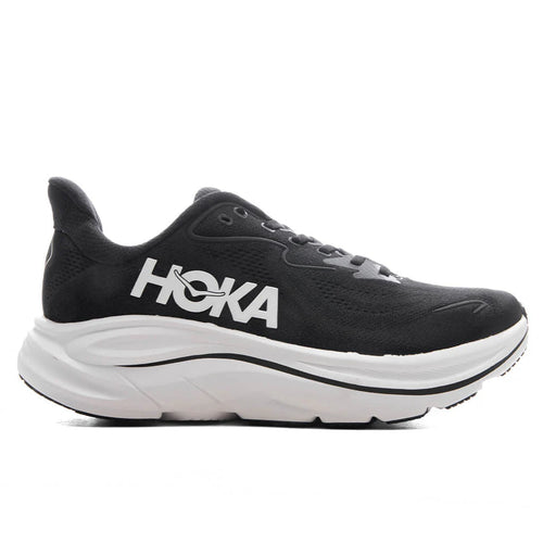 Womens Clifton 10 Black White