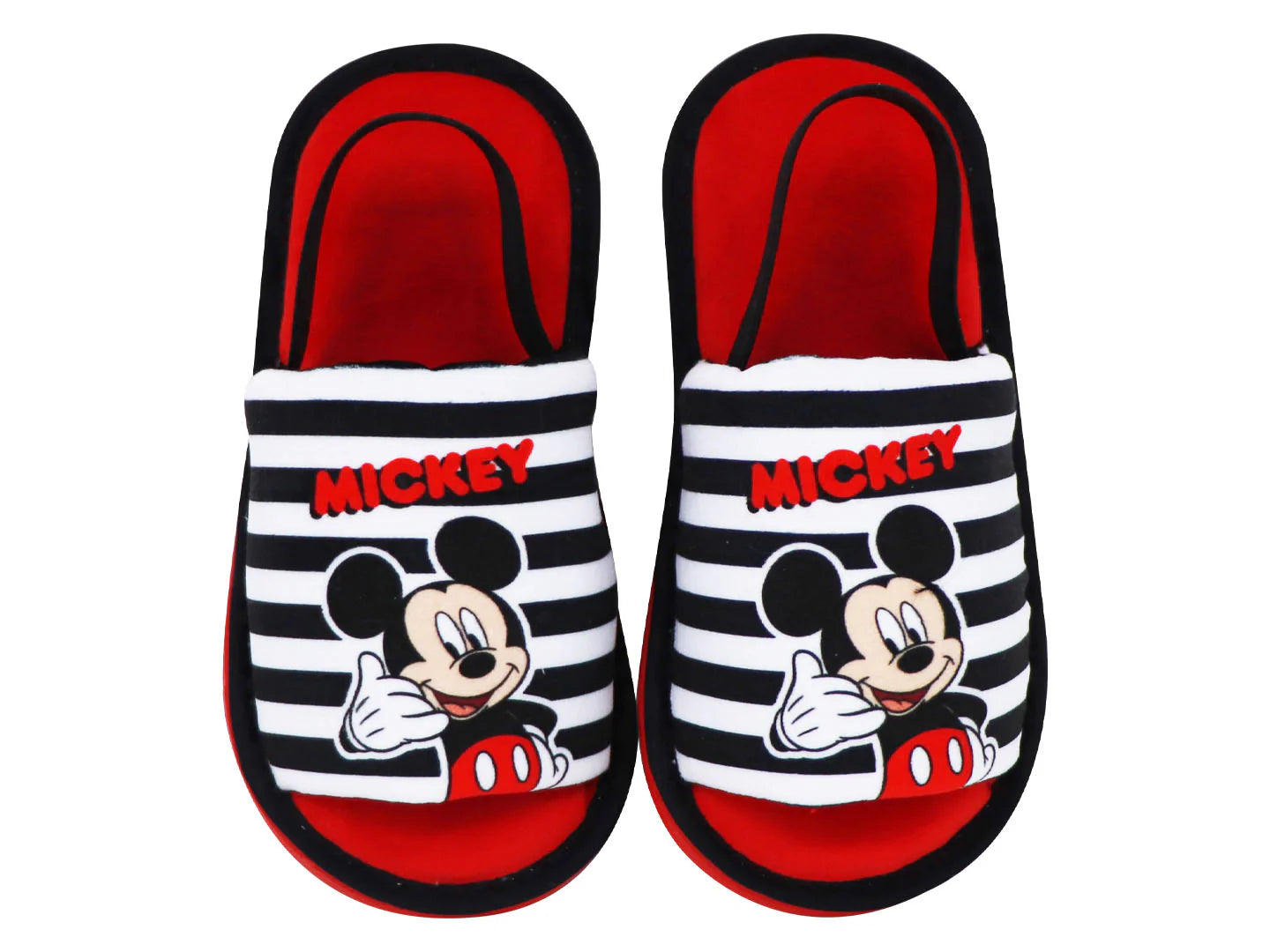 Pantuflas ARRA Mickey Mouse Rojo Blanco para Niño