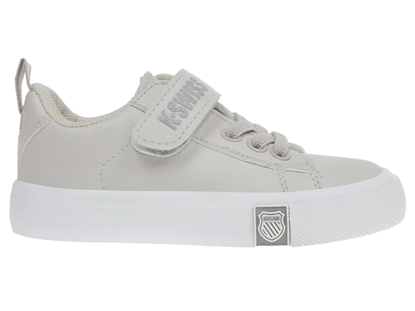Tenis K SWISS Mini Trinity Blanco y Gris para Niño