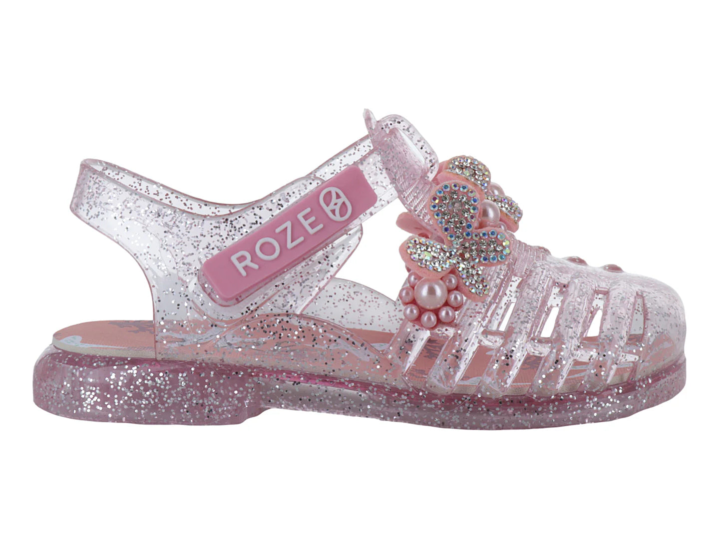 Sandalias Roze Glitter Pink para Niña