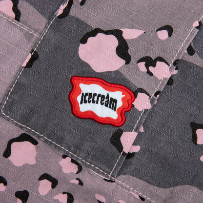 Dipped Cargo Pants Pink Nectar