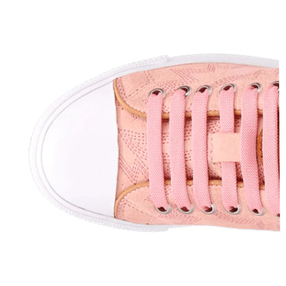 Campus Embroidered Lace Up Sneakers