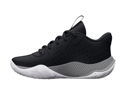 Tenis Under Armour PS Jet 23 Negro y Gris para Niño