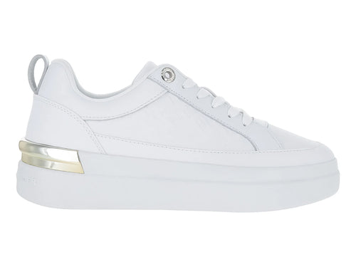 Tenis Tommy Hilfiger Lux Court Monogram Blancos para Mujer