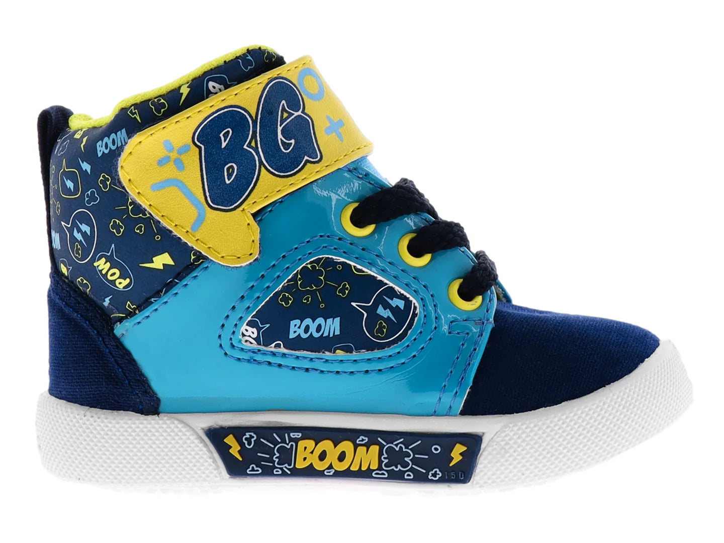Tenis Buble Gummers Miami Marino Amarillo para Niño