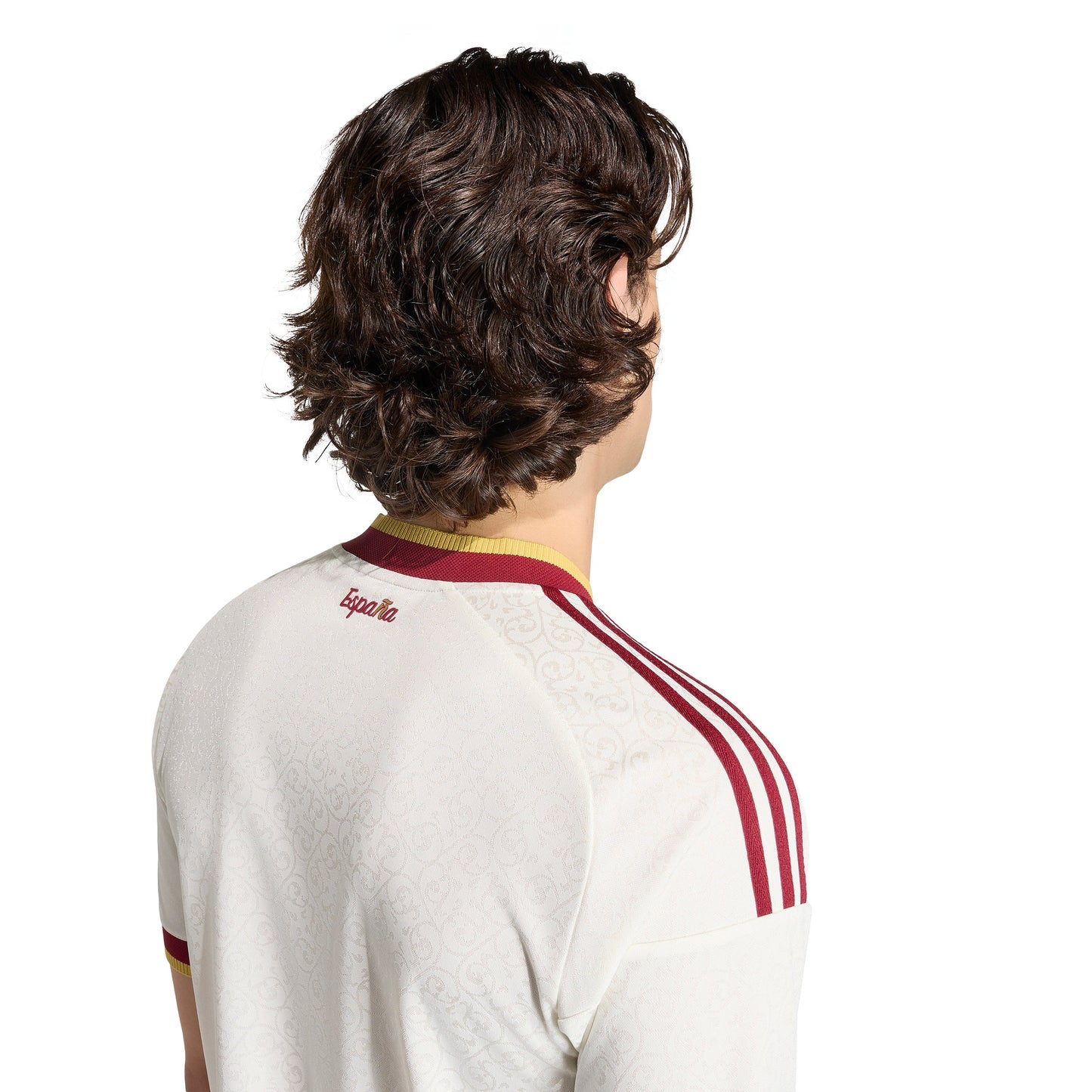 adidas Spain Away Authentic Mens Soccer Jersey 2026 White
