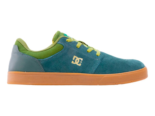 Tenis DC Shoes Crisis 2 Verde y Gum para Hombre