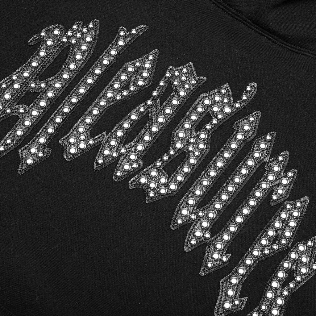 Twitch Studded Hoodie Black