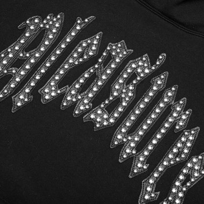 Twitch Studded Hoodie Black