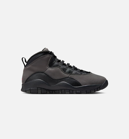 Air Jordan 10 Retro Shadow Mens Lifestyle Shoe Charred Grey True Red Black Limit One Per Customer