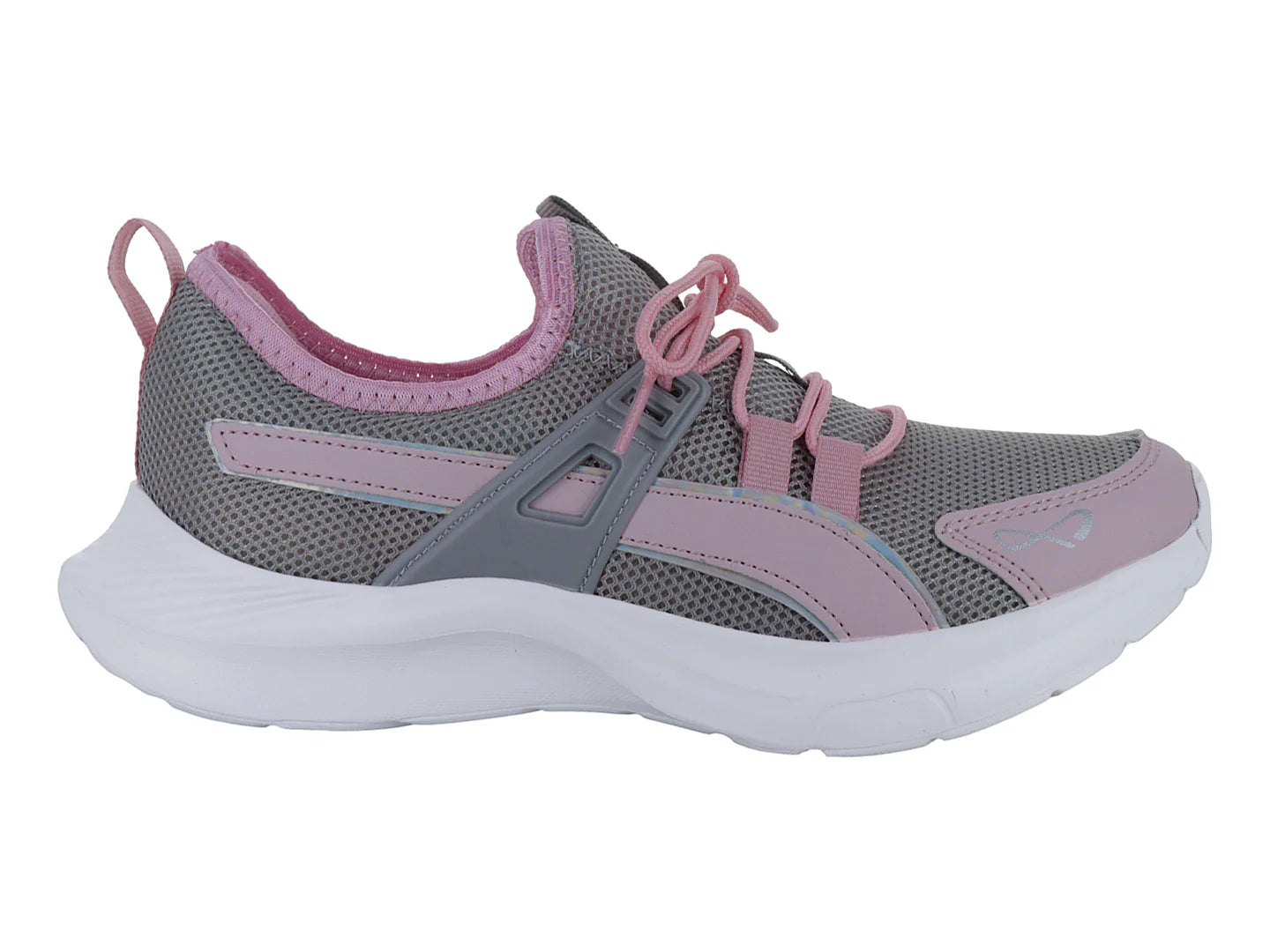 Tenis Andrax Gris y Rosa para Mujer