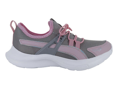 Tenis Andrax Gris y Rosa para Mujer
