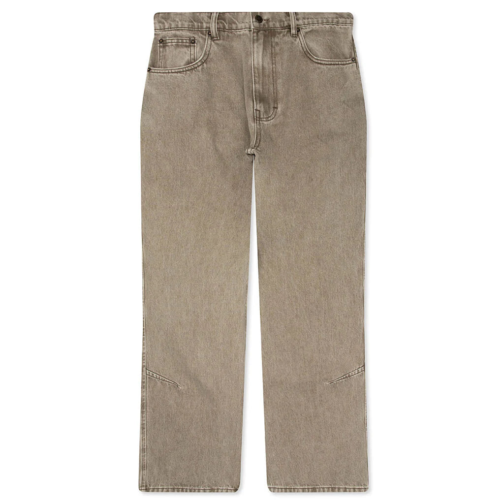 Washed Twill Pant Taupe