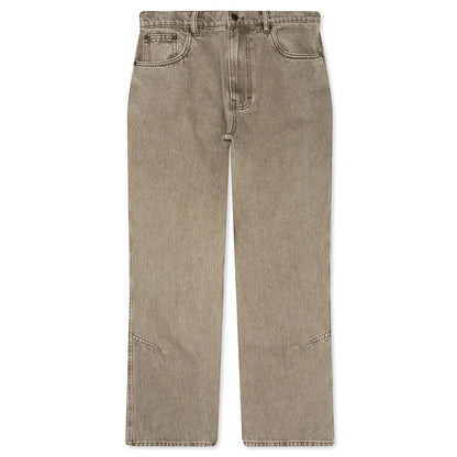 Washed Twill Pant Taupe