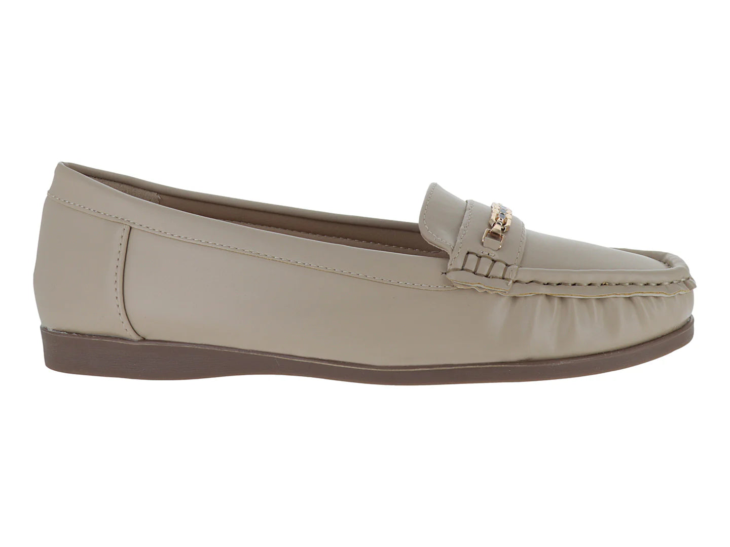 Mocasines Roze Beige para Mujer