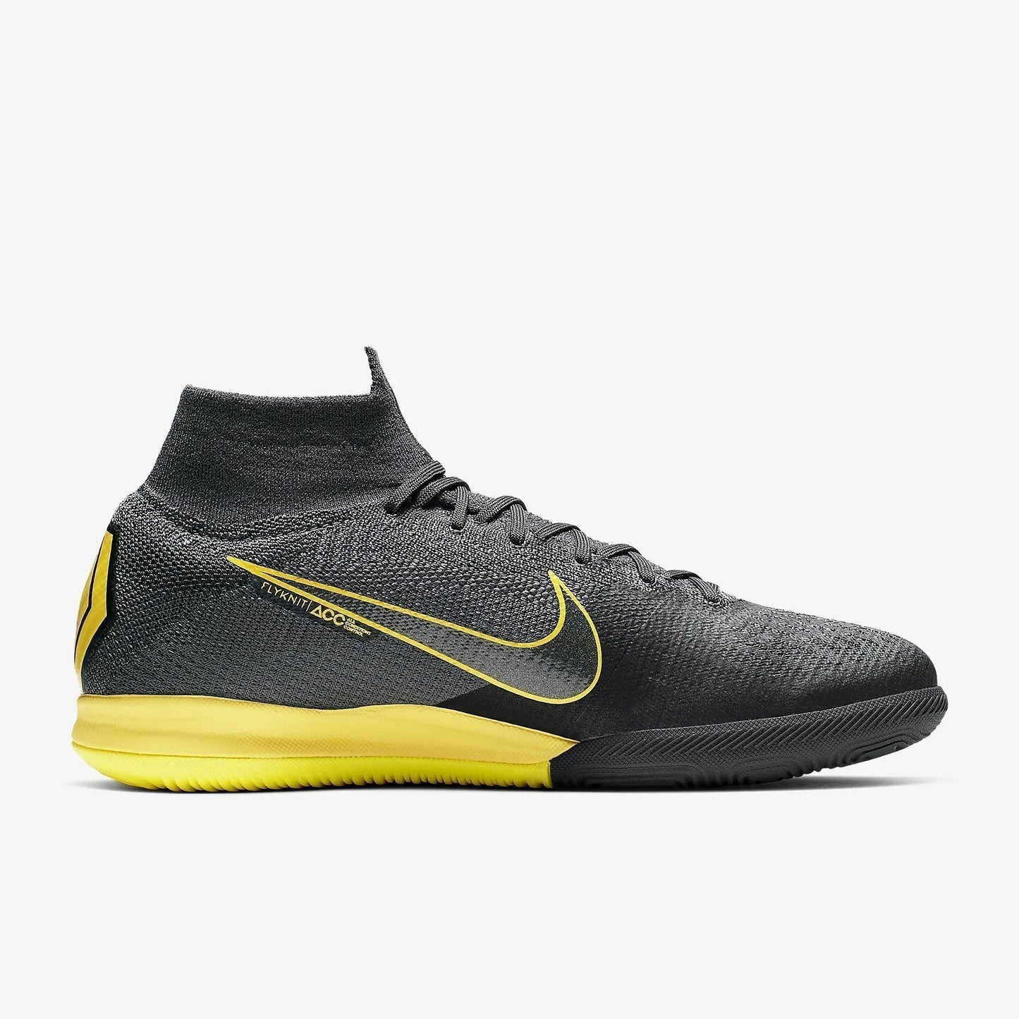 Nike Superflix 6 Elite IC Indoor Mens Soccer Shoes Thunder Grey Black