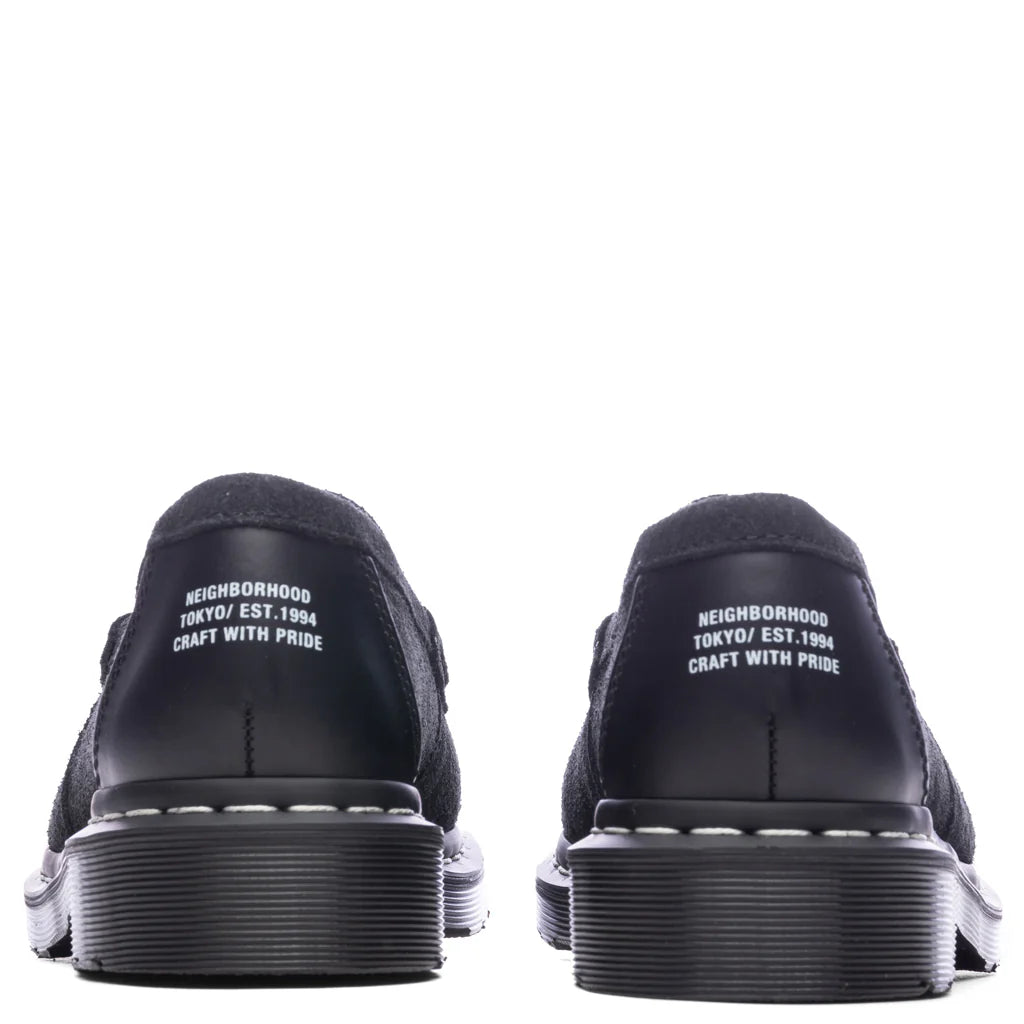 Dr Martens x Neighborhood Penton Creeper Black Hairy Suede Smooth