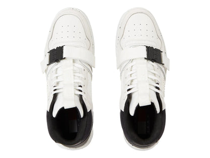 Tenis Tommy Hilfiger TJM Basket Leather Mid Blanco y Negro para Hombre