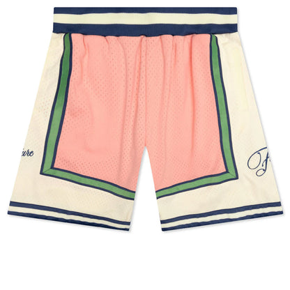 Feature x Mitchell Ness Shorts Pink